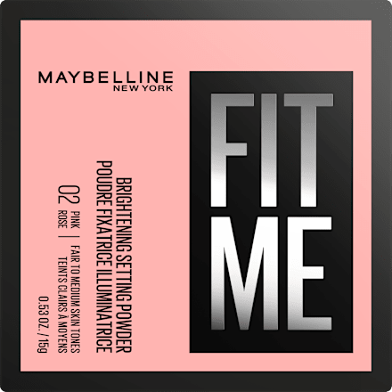 pudr Fit Me, 02 Pink MAYBELLINE NEW YORK