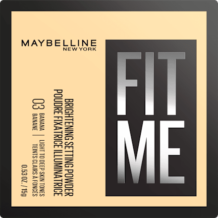 pudr Fit Me, 03 Banana MAYBELLINE NEW YORK