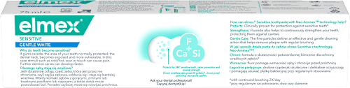 Pasta do zębów Sensitive Gentle White elmex