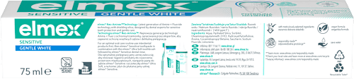 Pasta do zębów Sensitive Gentle White elmex