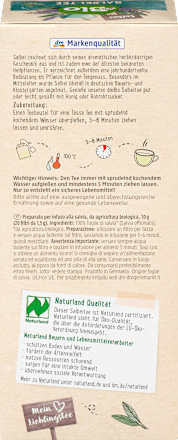 Kräutertee Salbei (20 Beutel) dmBio