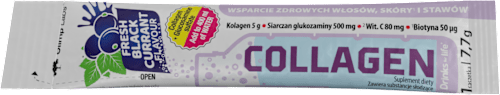 Suplement diety Drinks for life Collagen, smak czarna porzeczka OLIMP LABS
