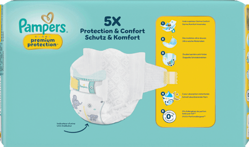Windeln premium protection Gr. 0 Micro (<3 kg) Pampers