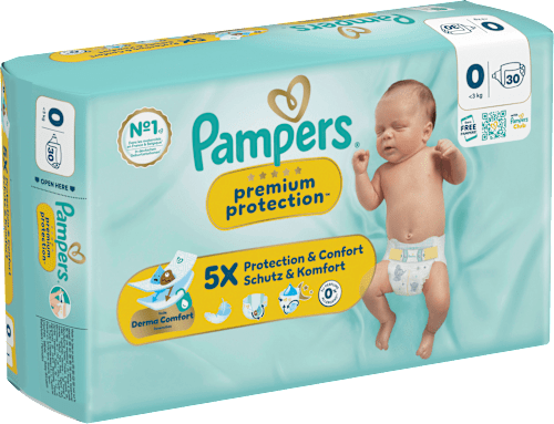 Windeln Premium Protection Gr. 0 Micro (<3 kg) Pampers premium protection