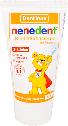 Fogkrém gyerekeknek fluoriddal nenedent