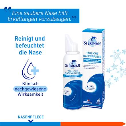 Tägliche Nasenpflege STÉRIMAR