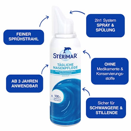 Tägliche Nasenpflege STÉRIMAR