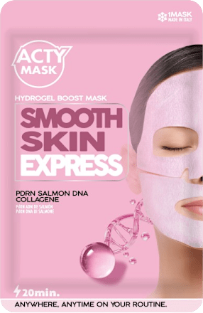Maschera viso rassodante Hydrogel Boost SMOOTH SKIN EXPRESS ACTY MASK