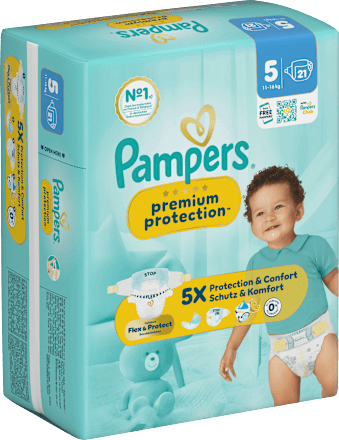 Windeln Gr. 5 (11-16 kg) Pampers premium protection
