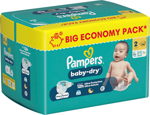 Windeln baby-dry Gr. 2 (4-8 kg) Big Pack Pampers