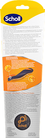 In-Balance Einlegesohlen bei Rückenschmerzen Größe 37 - 39,5 (1 Paar) Scholl