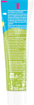 Pasta do zębów dla dzieci 0-6 lat Peppa Pig Vademecum