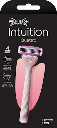 Rasoio Intuition Quattro 4 lame WILKINSON SWORD