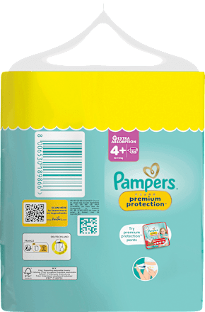Windeln Premium Protection Gr. 4+ (10-15 kg) Big Pack Pampers premium protection