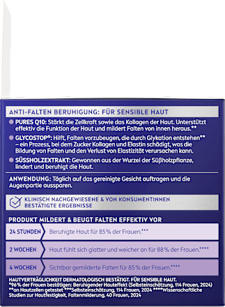 Nachtcreme Q10 Anti-Falten Sensitiv NIVEA