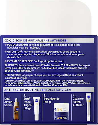 Nachtcreme Q10 Anti-Falten Sensitiv NIVEA