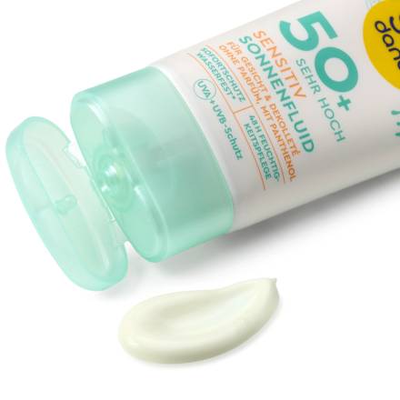 SENSITIV fluid za zaštitu od sunca kože lica i dekoltea, SPF 50+ SUNDANCE