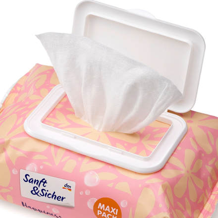 vlhčený toaletní papír Deluxe Maxi Pack, různé druhy Sanft&Sicher