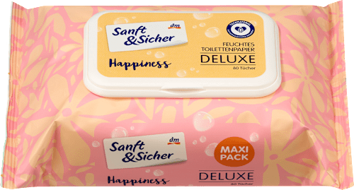 Vlažni toaletni papir Deluxe, više vrsta Sanft&Sicher