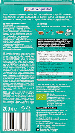 bio vegan tyčinky na bázi rostlinných bílkovin, sterilované dmBio