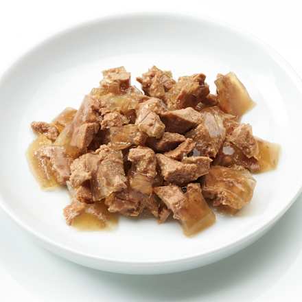 Nassfutter Katze Augenschmaus feine Häppchen reich an Huhn in Gelee Dein Bestes