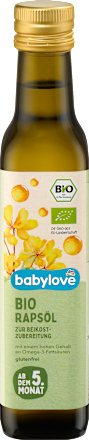 Beikostöl Bio-Rapsöl ab dem 5. Monat babylove