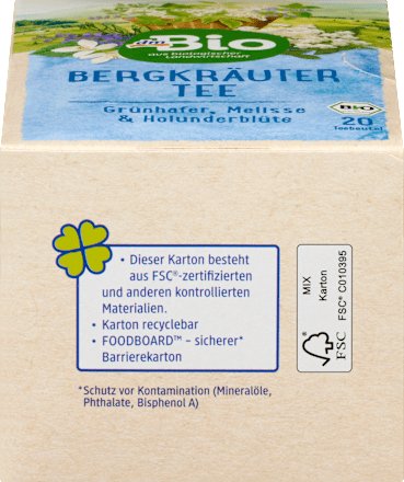 Kräutertee Bergkräuter dmBio