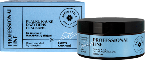 Mască de păr cu keratina Green Feel's