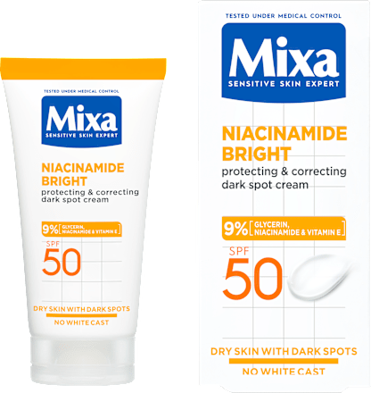 Cremă universală cu niacinamide SPF50 Mixa