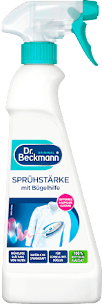 Bügelhilfe und Sprühstärke Dr. Beckmann