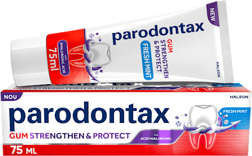 Pasta de dinți cu fluor Gum Strengthen&Protect parodontax