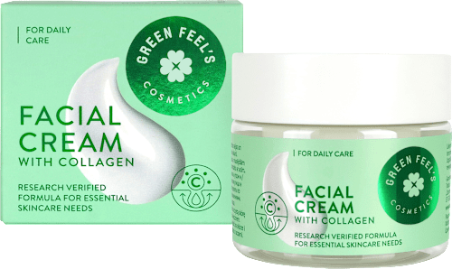 Cremă pentru față cu colagen  Green Feel's