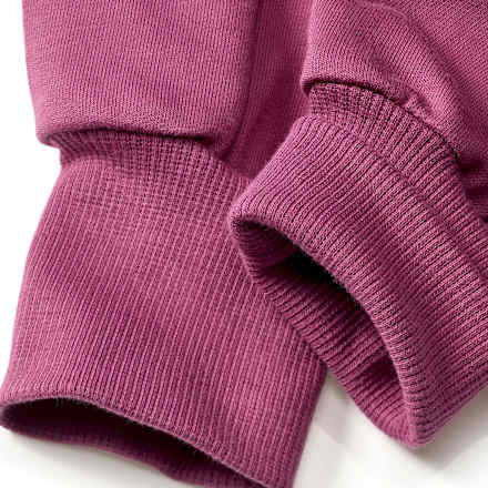 Jogginghose mit Gummibund & Rüschen, lila, Gr. 86 ALANA