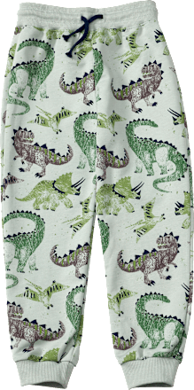 Jogginghose mit Dino-Muster, grün, Gr. 104 ALANA
