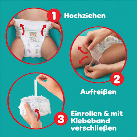 Baby Pants Gr. 9 XL (19+ kg) Big Pack  Pampers baby-dry