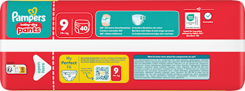 Baby Pants baby-dry Gr. 9 XL (19+ kg) Big Pack  Pampers baby-dry