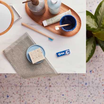 Gumă de mestecat cu aromă de mentă si mentol Orbit