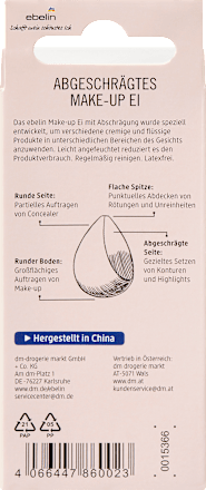 Make-up Schwamm Präzision Abgeschrägt sortiert ebelin
