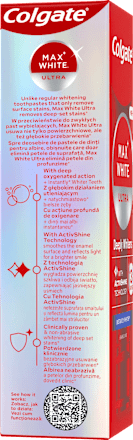Max White Ultra zubní pasta Instantly Whiter Colgate