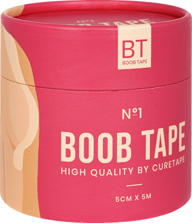 páska na prsa BoobTape No.1 béžová 5 m CureTape
