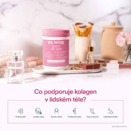 Beauty Collagen s příchutí jahoda a citron VITAL PROTEINS