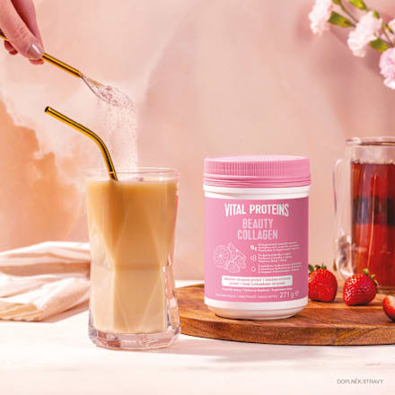 Beauty Collagen s příchutí jahoda a citron VITAL PROTEINS