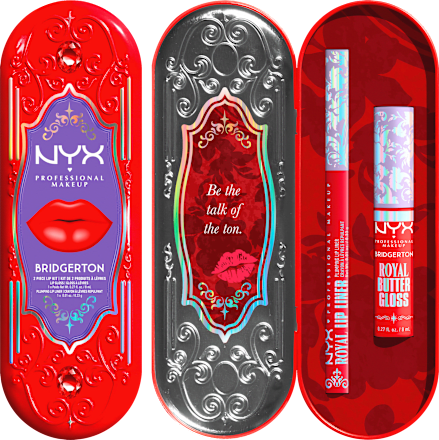 Lipgloss Set Bridgerton Royal Treasures 04 Bright Red NYX PROFESSIONAL MAKEUP