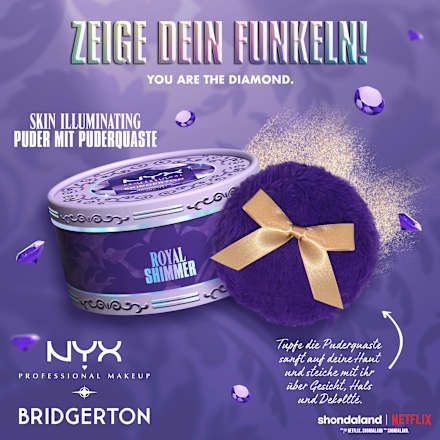 Highlighter Bridgerton Royal Shimmer Skin Illuminating Gold NYX PROFESSIONAL MAKEUP