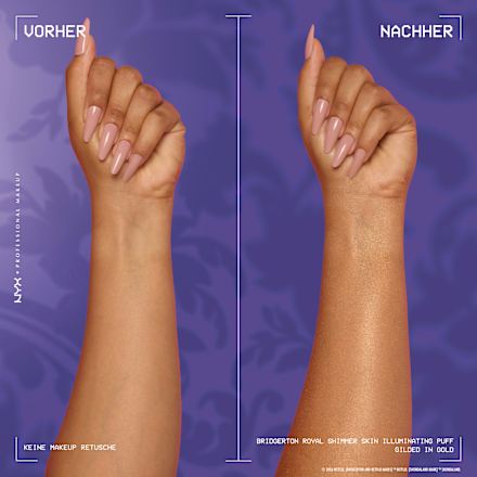 Highlighter Bridgerton Royal Shimmer Skin Illuminating Gold NYX PROFESSIONAL MAKEUP