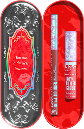 Lipgloss Set Bridgerton Royal Treasures 01Pinky Nude NYX PROFESSIONAL MAKEUP