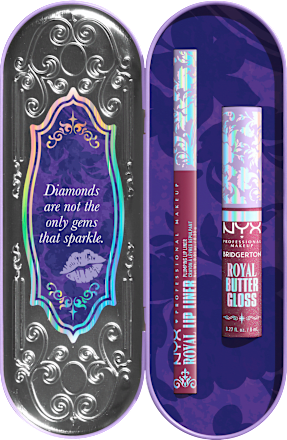 Lipgloss Set Bridgerton Royal Treasures 02 Shimmering Amethyst NYX PROFESSIONAL MAKEUP