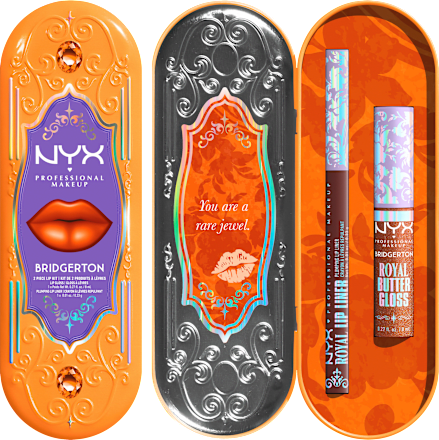 Lipgloss Set Bridgerton Royal Treasures 06 Topaz NYX PROFESSIONAL MAKEUP