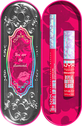 Lipgloss Set Bridgerton Royal Treasures 03 Hot Pink NYX PROFESSIONAL MAKEUP
