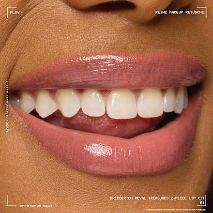 Lipgloss Set Bridgerton Royal Treasures 01Pinky Nude NYX PROFESSIONAL MAKEUP